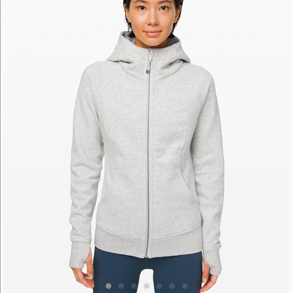 Lululemon Scuba Hoodie in light teal